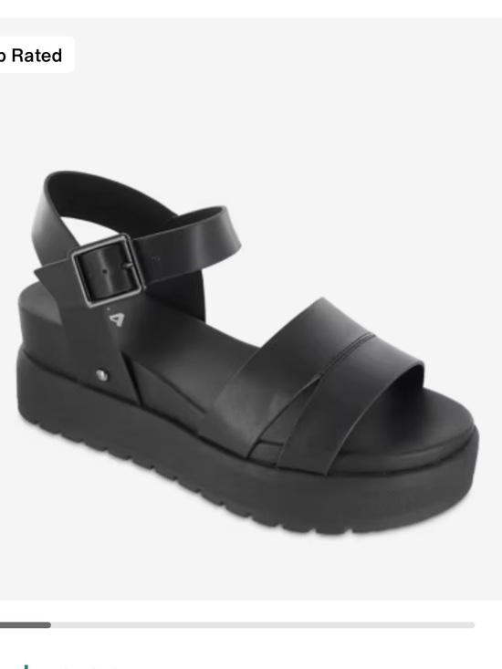 MIA Shoes - MIA Maya Platform Sandals Black